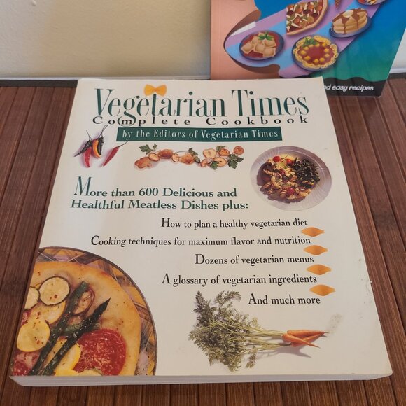 Two Vegetarian Cookbooks - Picture 2 of 13